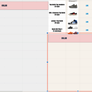 Oopbuy Spreadsheet - 6 Links SHOES, 86-92 Right Side